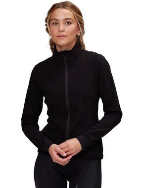 Machines For Freedom All-Weather Jacket Womens L Black Cycling Wind Shell Light